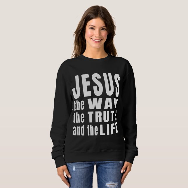 Camiseta Jesus o caminho a verdade e a vida  (Frente Completa)