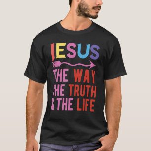 Camiseta Jesus O Caminho Da Verdade E Da Vida