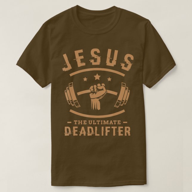 Camiseta Jesus, o derradeiro morteiro Presente para uma Mal (Frente do Design)