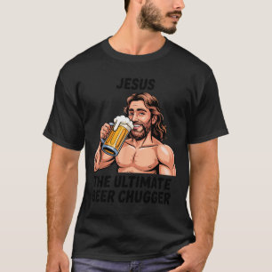 Camiseta Jesus O Ultimo a Beber Cerveja _ Cristão Divertido