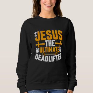 Camiseta Jesus, o último ginásio do Deadlifter, trabalhando