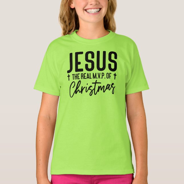 Camiseta Jesus, o verdadeiro vice-presidente do Natal (Frente)
