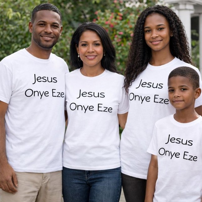 Camiseta Jesus Onye Eze (Criador carregado)