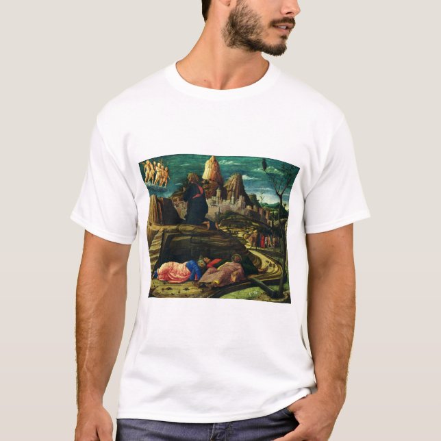 Camiseta Jesus ora no Jardim das Oliveiras (Frente)