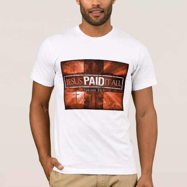 Camiseta Jesus pagou-o todo (Frente)