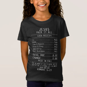 Camiseta Jesus Pagou Tudo Cristão