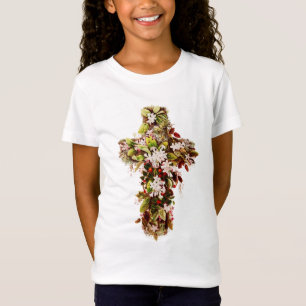 Camiseta Jesus Páscoa Domingo Voando Cruzamento