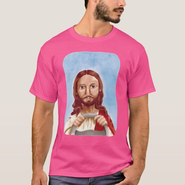 Camiseta Jesus Pega A Roda (Frente)