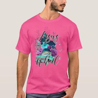 Camiseta Jesus Pega A Roda Cristã Fé Jesus Deus Lov