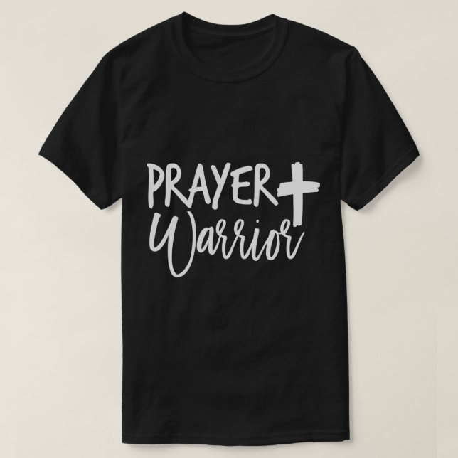 Camiseta Jesus Prayer Warrior (Frente do Design)