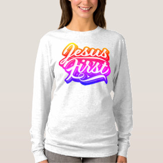 Camiseta Jesus Primeira Cor Brilhante