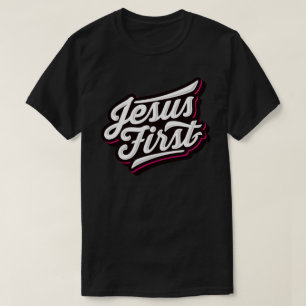 Camiseta Jesus Primeiro Script