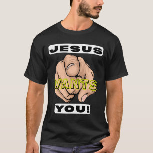 Camiseta Jesus Quer Você Evangelho Cristão