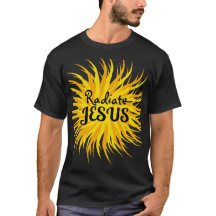 Jesus Radiado - Camisa-Fogo Santa