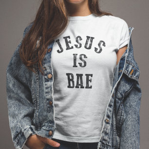 Camiseta Jesus Religioso Moderno é Bae