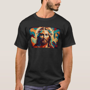Camiseta Jesus Retrato Senhor Cristo Cristão Cristão