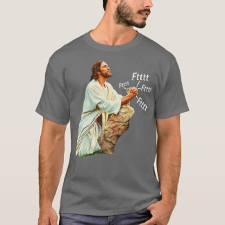 Camiseta Jesus Reza Para O Farter Celestial