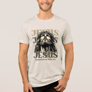 Camiseta Jesus Risen - Cristo artístico