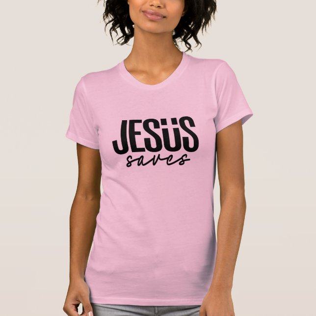 CAMISETA JESUS SALVA (Frente)