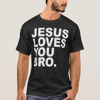 Camiseta Jesus salva a sutil religião cristã mínima