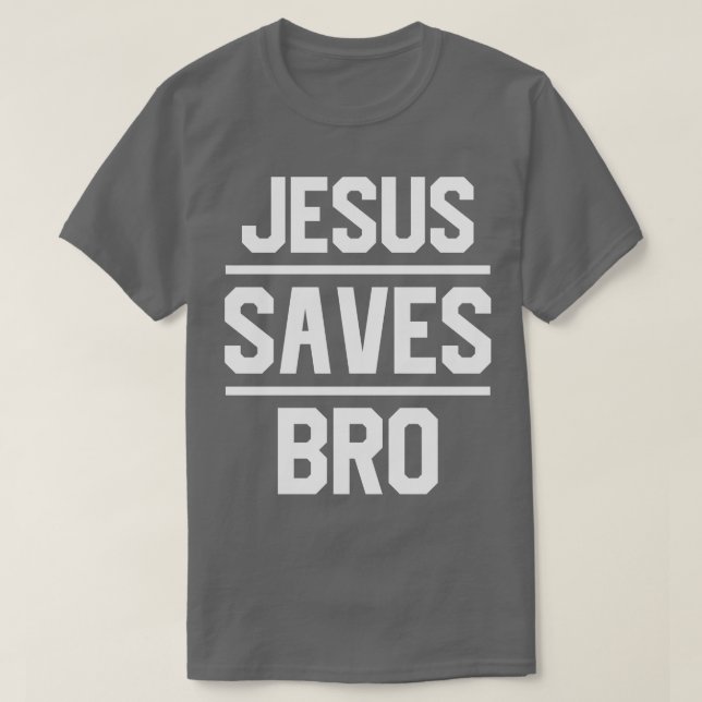 Camiseta Jesus Salva Bro (Frente do Design)