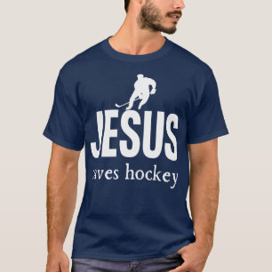 Camiseta Jesus Salva Hockey