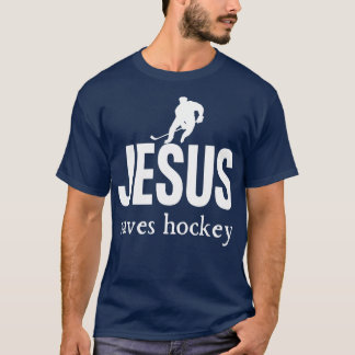 Camiseta Jesus Salva Hockey