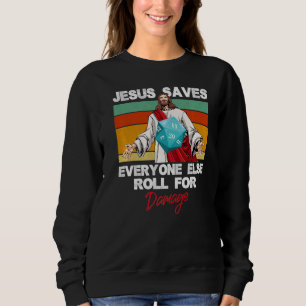 Camiseta Jesus Salva Todos Os Outros Rolarem Por Causa Do C