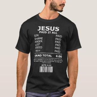 Camiseta Jesus Salvação Perdão Presente Cruzado Cristão