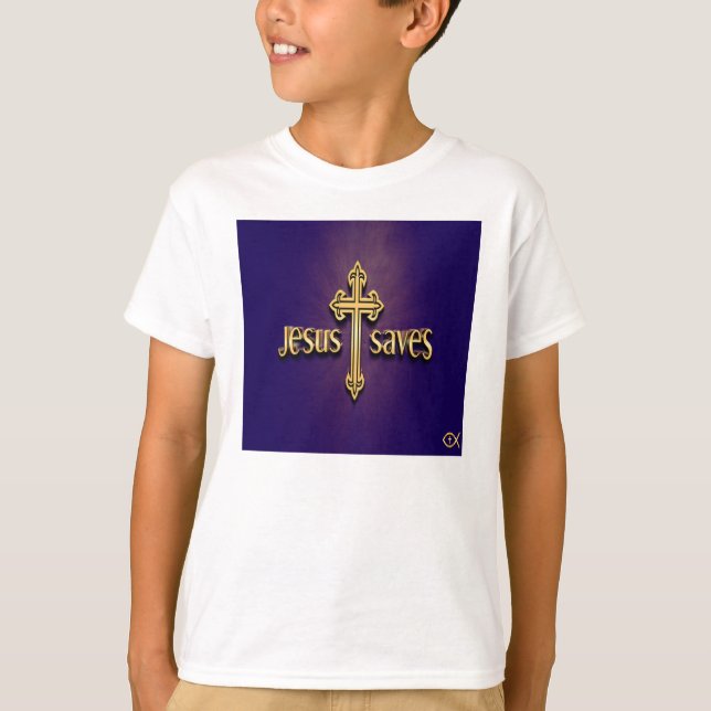 Camiseta Jesus salvar 4 (Frente)