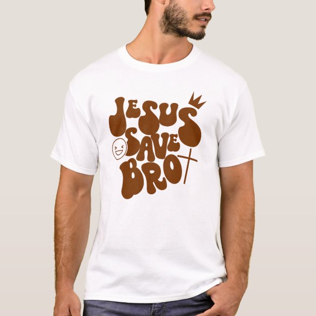Camiseta Jesus Save Bro (Frente)