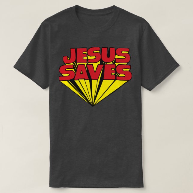 CAMISETA JESUS SAVES (Frente do Design)