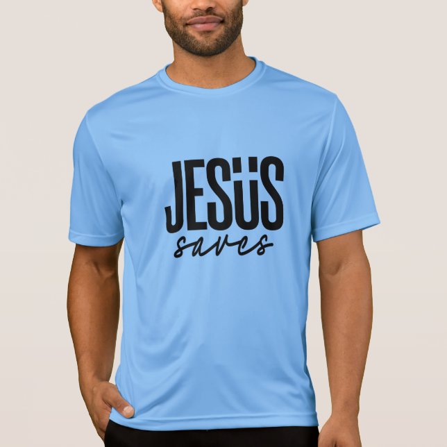 CAMISETA JESUS SAVES (Frente)