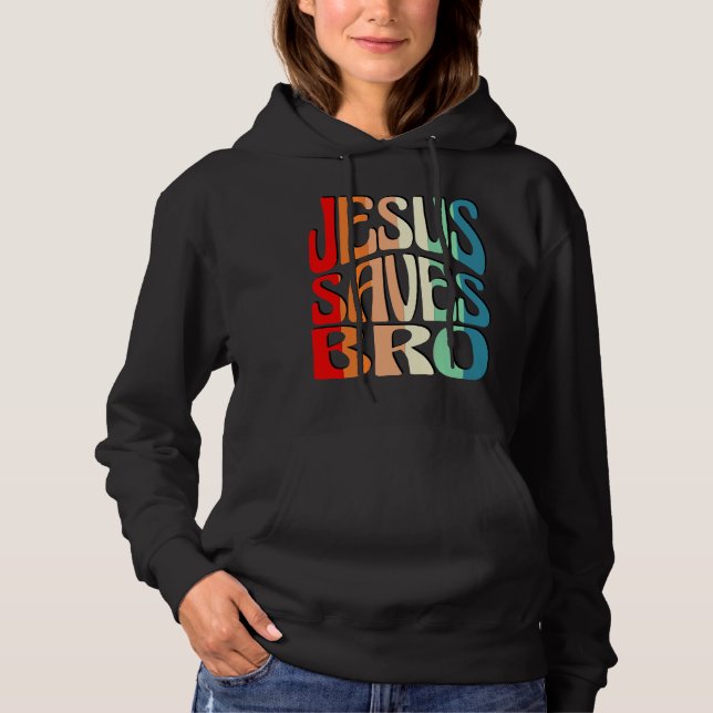 CAMISETA JESUS SAVES BRO VINTAGE (Frente)