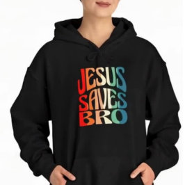 CAMISETA JESUS SAVES BRO VINTAGE