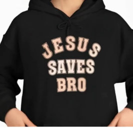 CAMISETA JESUS SAVES BRO VINTAGE