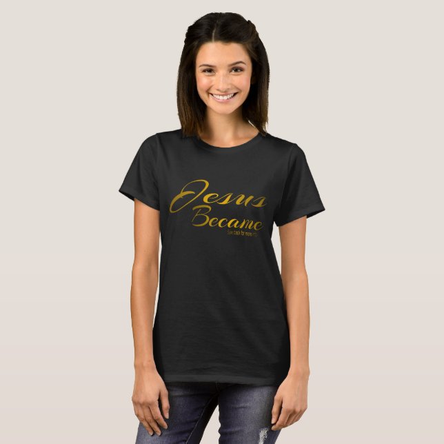 Camiseta Jesus se tornou (Frente Completa)