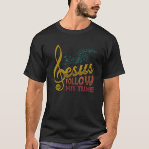Camiseta Jesus Siga Seu Sintonizador Música Religiosa Chris