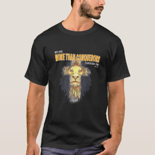 Camiseta Jesus Somos Mais Que Conquistadores