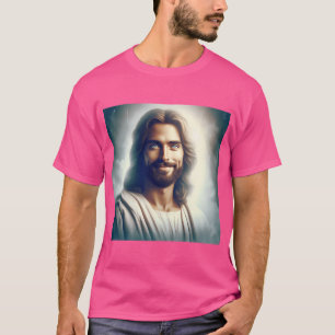 Camiseta Jesus sorrindo Jesus Cristo Jesus Encarado Senhor
