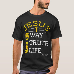 Camiseta Jesus, sou a verdade e a vida John 146