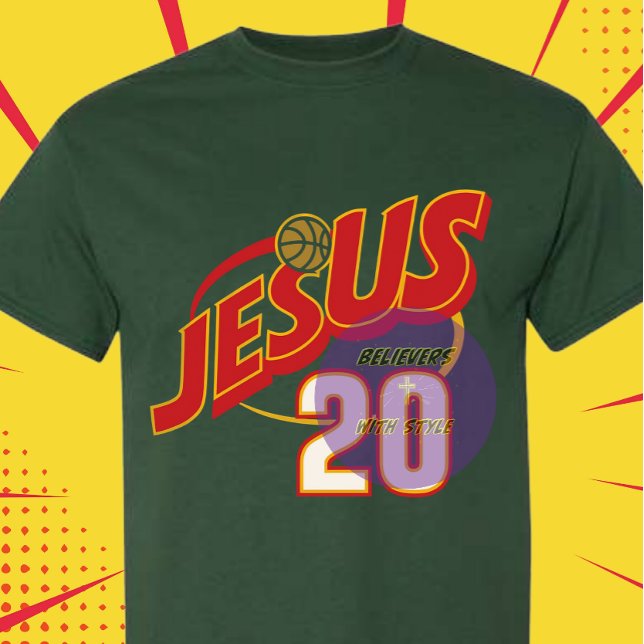 Camiseta JESUS - Sports 20 - Christian (Criador carregado)
