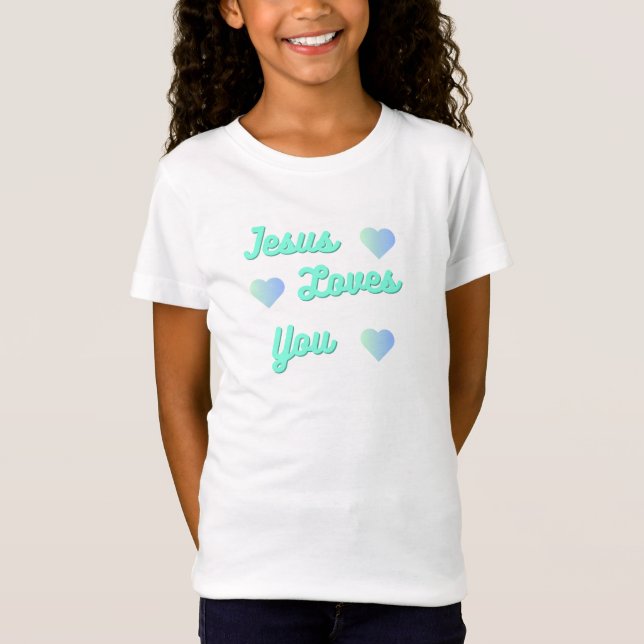 Camiseta Jesus te ama (Frente)