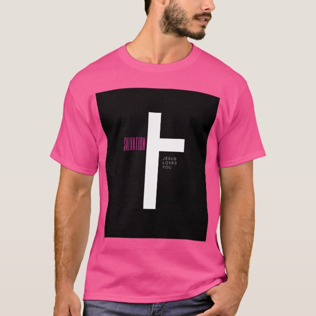Camiseta Jesus te ama (Frente)