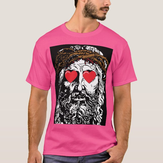 Camiseta Jesus te ama (Frente)