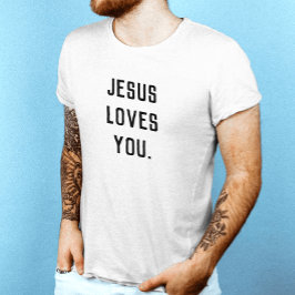 Camiseta Jesus te ama