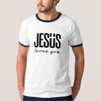 CAMISETA JESUS TE AMA | CRISTÃO