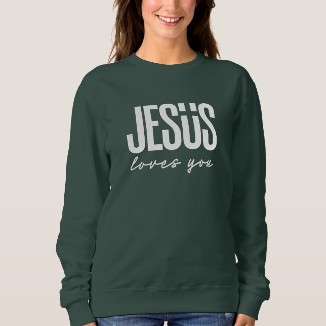 CAMISETA JESUS TE AMA | CRISTÃO (Frente)