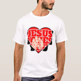Camiseta Jesus Te Ama Cristão | Fé Inspiradora