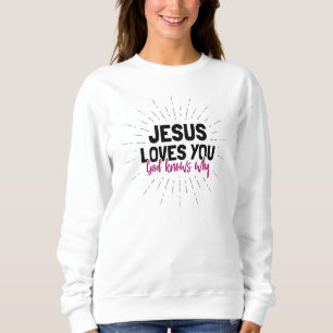Camiseta Jesus Te Ama - Deus Sabe Por Que Suar
